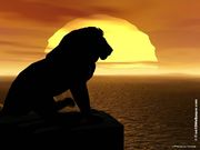 Lion en 3D (1024x768px)