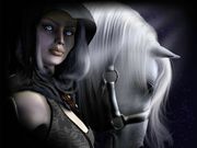 Cheval et fantome en 3D (1024x768px)
