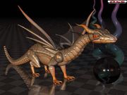 Petit dragon 3D (800x600px)