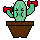 Mini cactus (40x40px)