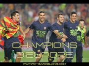 FC Barcelone Champions d'Europe (1024x768px)