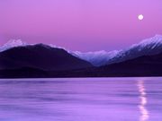 coucher de soleil sur un lac (1024x768px)